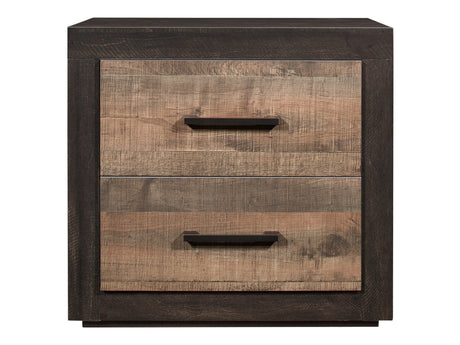 Miter Brown Nightstand - Ornate Home