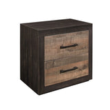 Miter Brown Nightstand - Ornate Home