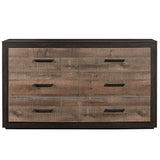 Miter Mahogany/Dark Ebony Dresser - Ornate Home