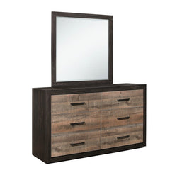 Miter Mahogany/Dark Ebony Dresser - Ornate Home