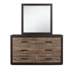Miter Mahogany/Dark Ebony Mirror - Ornate Home