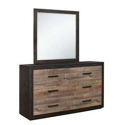 Miter Mahogany/Dark Ebony Mirror - Ornate Home