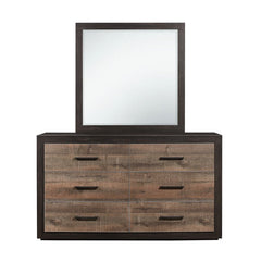 Miter Mahogany/Dark Ebony Mirror - Ornate Home