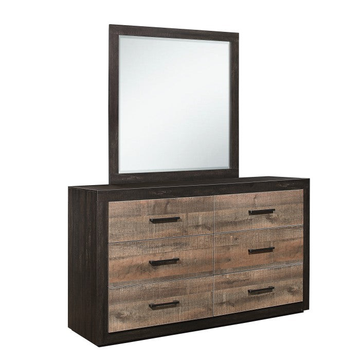 Miter Mahogany/Dark Ebony Mirror - Ornate Home