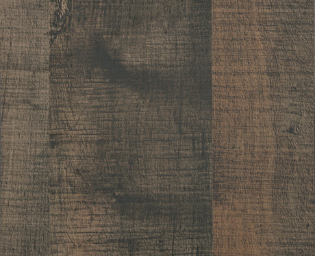 Miter Rustic Mahogany/Dark Ebony California King Platform Bed - Ornate Home