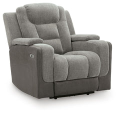Mixed Motion Shadow Power Recliner - Ornate Home