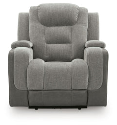 Mixed Motion Shadow Power Recliner - Ornate Home