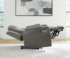 Mixed Motion Shadow Power Recliner - Ornate Home
