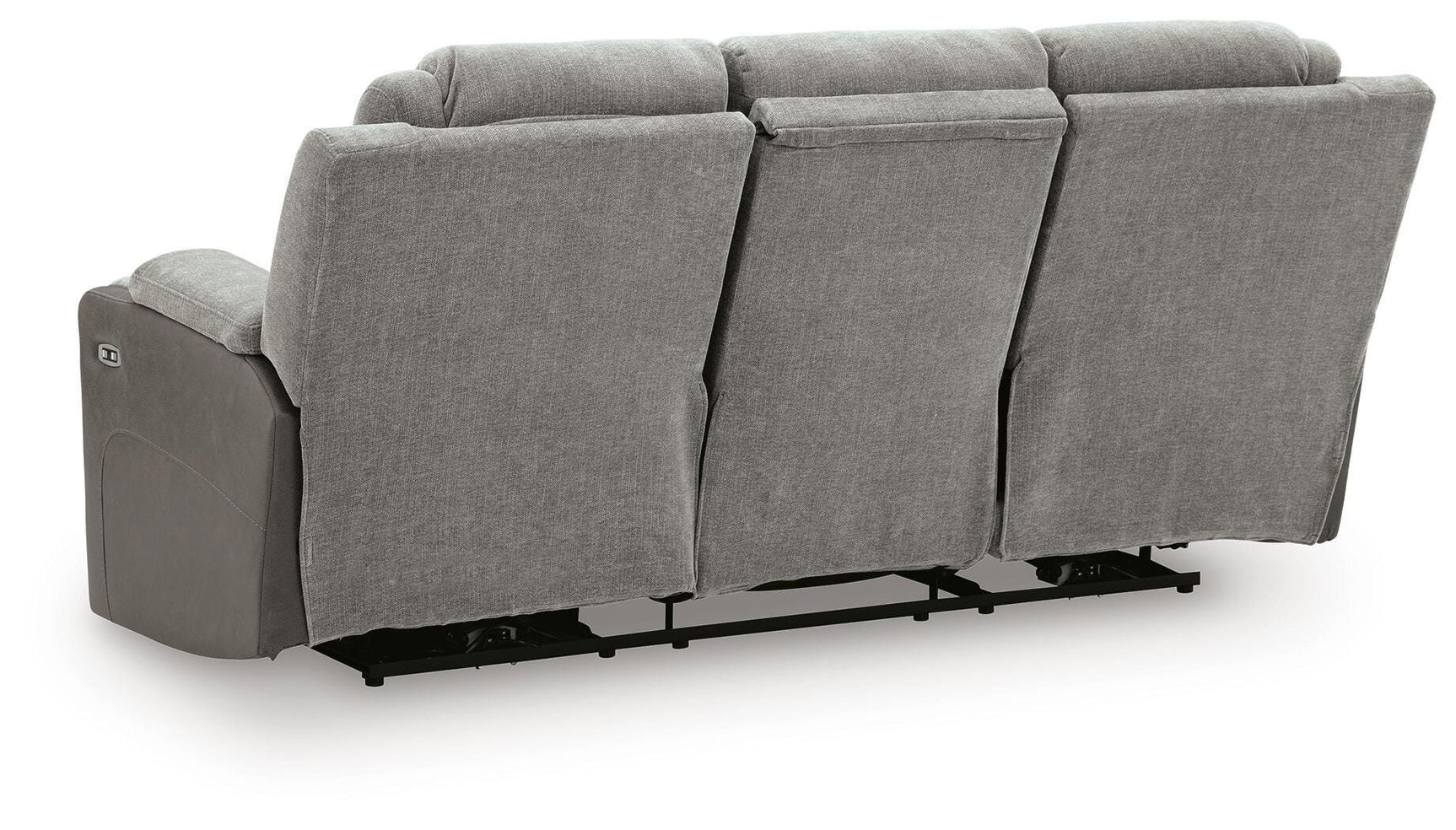 Mixed Motion Shadow Power Reclining Sofa - Ornate Home