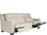 Mixon Mynah Flax Dual Power Motion Sofa - Ornate Home