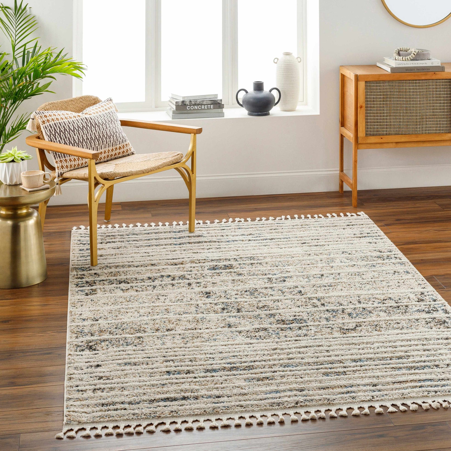 Miyu Brown Area Rug - Clearance - Ornate Home