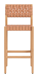 Mizuya Brown Barstool - Ornate Home