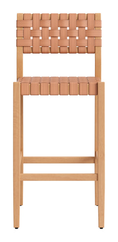 Mizuya Brown Barstool - Ornate Home