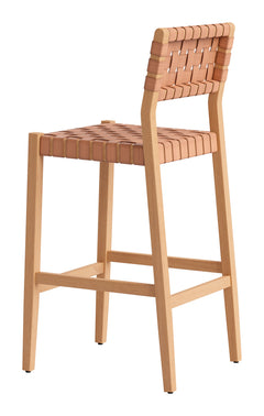 Mizuya Brown Barstool - Ornate Home