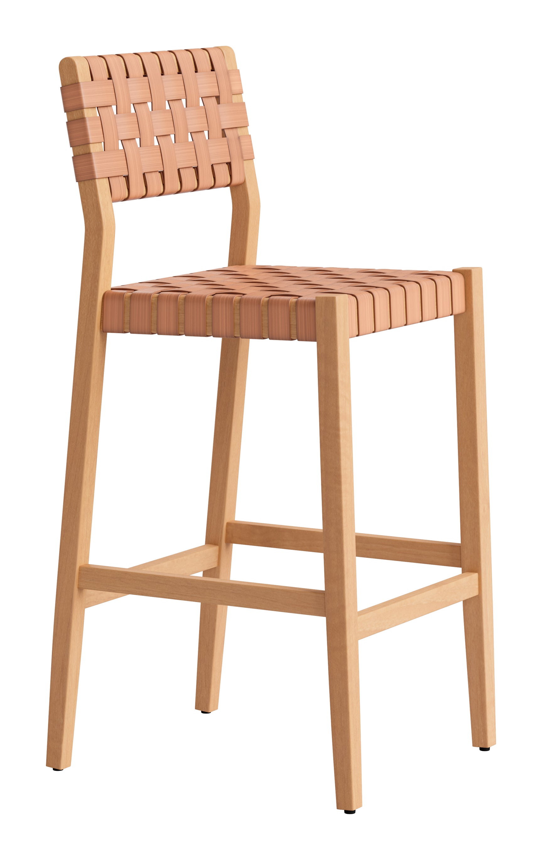 Mizuya Brown Barstool - Ornate Home