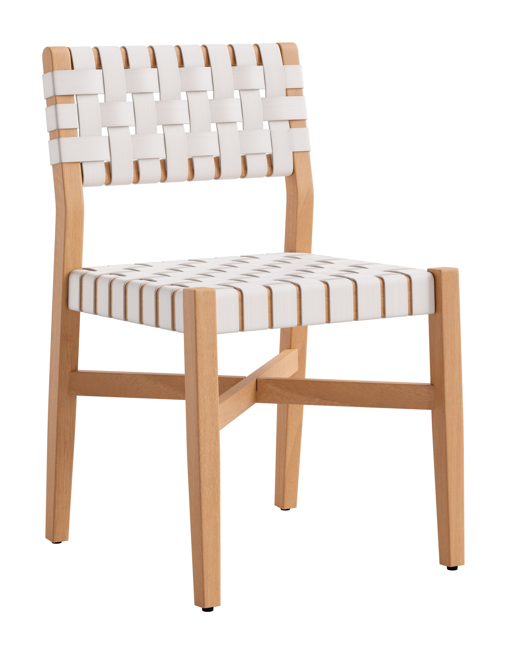 Mizuya White Dining Chair - Ornate Home