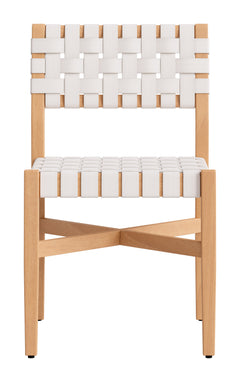 Mizuya White Dining Chair - Ornate Home