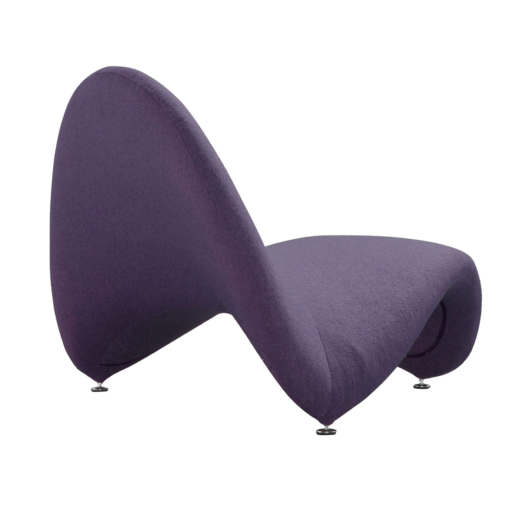 MoMa Accent Chair in Purple - Ornate Home