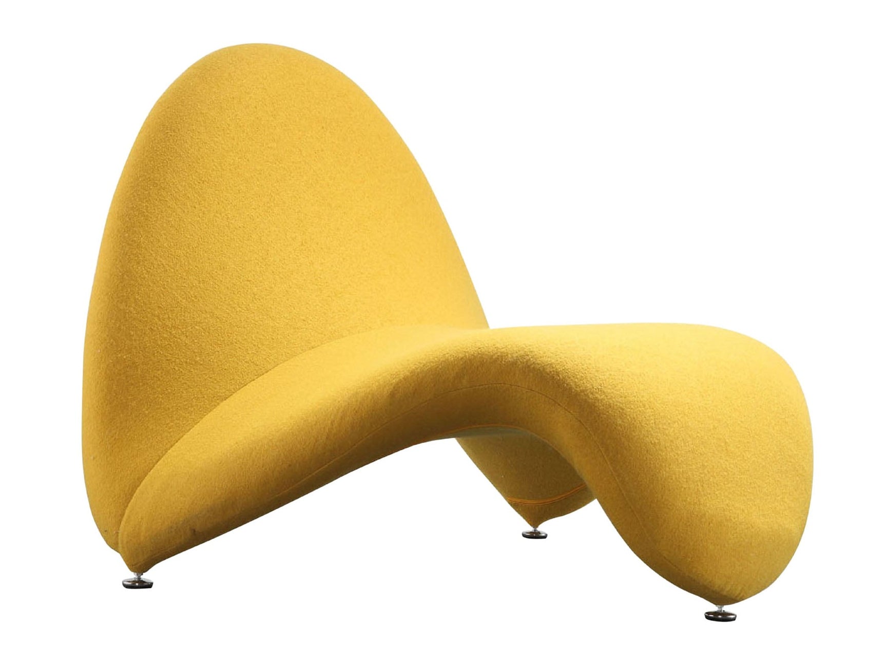 MoMa Accent Chair in Yellow - Ornate Home