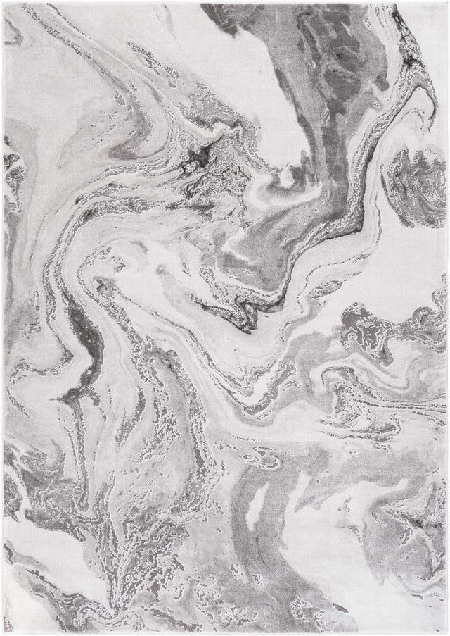 Moana Charcoal Marble Rug - Ornate Home