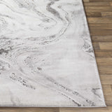 Moana Charcoal Marble Rug - Ornate Home