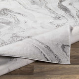 Moana Charcoal Marble Rug - Ornate Home