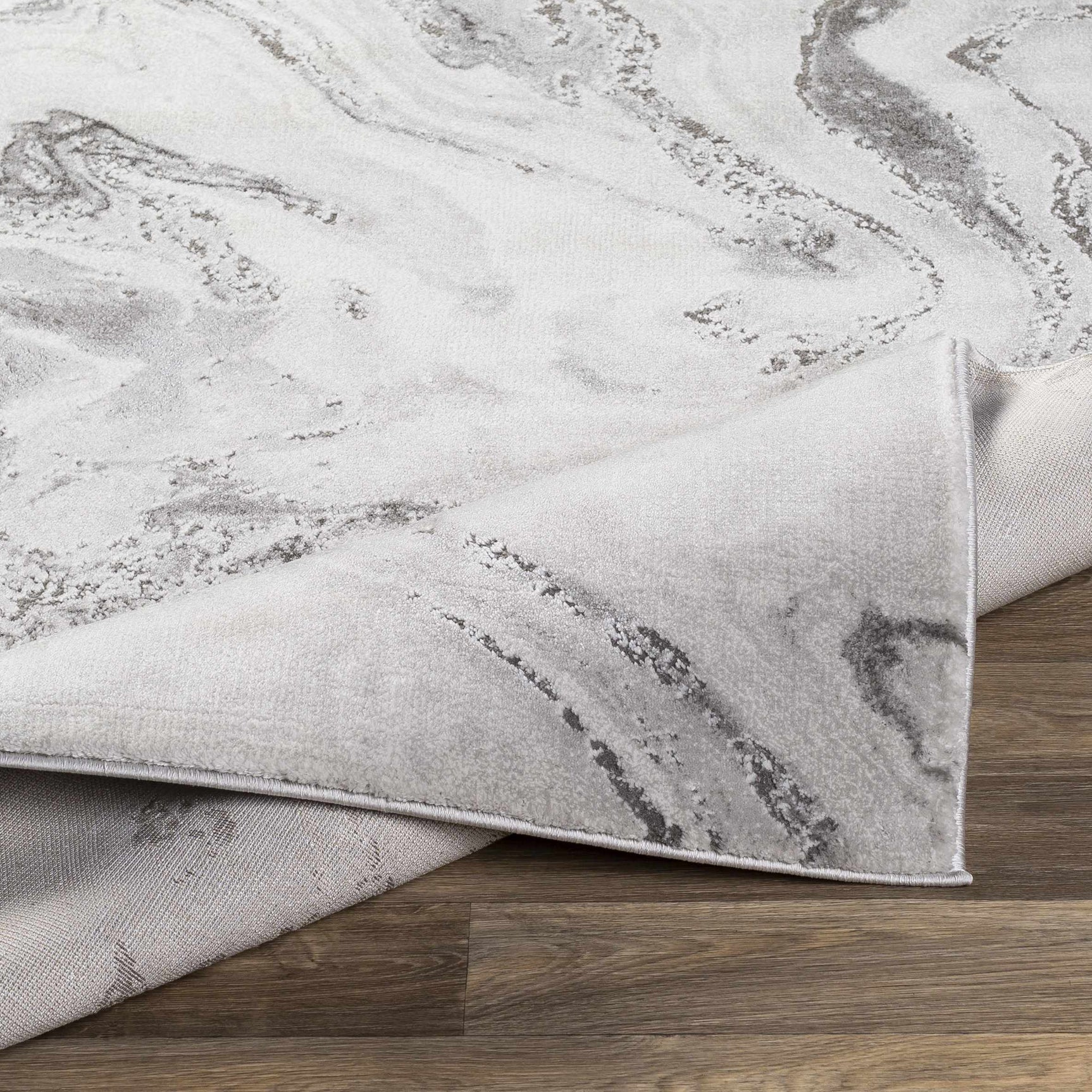 Moana Charcoal Marble Rug - Ornate Home