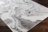 Moana Charcoal Marble Rug - Ornate Home