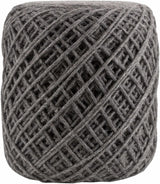 Moapa Charcoal Wool Pouf - Ornate Home