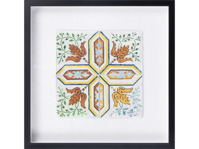 Mobo Black Frame Wall Art - Ornate Home