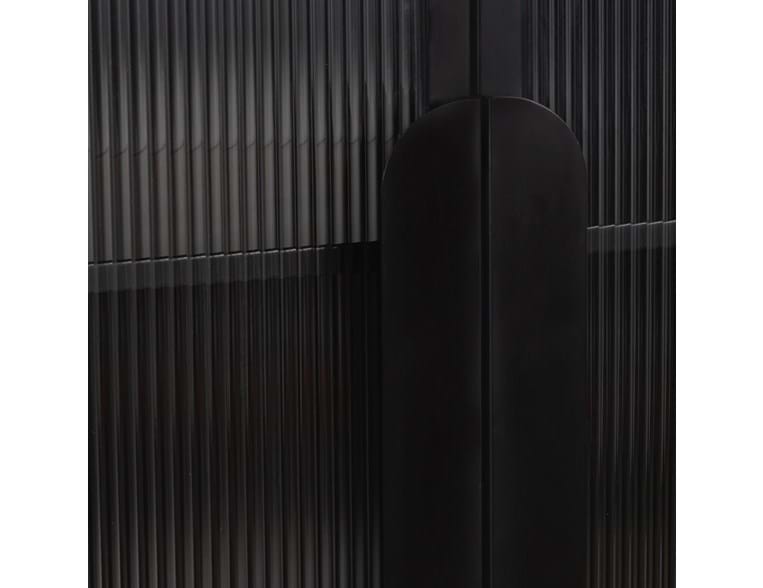 Moca Black Tall Cabinet - Ornate Home