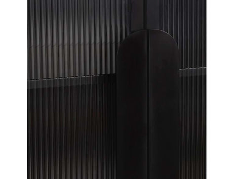 Moca Black Tall Cabinet - Ornate Home