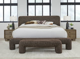 Mocoa Mongoose California King Fully Upholstered Platform Bed - Ornate Home