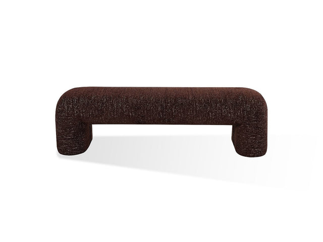 Mocoa Mongoose Fully Upholstered Bench - Ornate Home