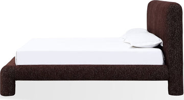 Mocoa Mongoose Queen Fully Upholstered Platform Bed - Ornate Home