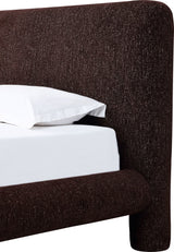 Mocoa Mongoose Queen Fully Upholstered Platform Bed - Ornate Home