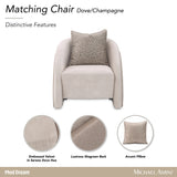 Mod Dream Rich Champagne/Dove Matching Chair