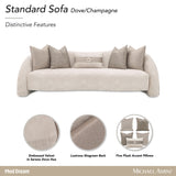 Mod Dream Rich Champagne/Dove Standard Sofa