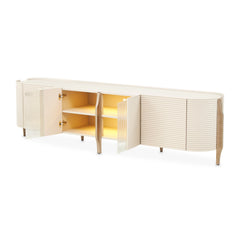 Mod Dream Rich Champagne Media Cabinet - Ornate Home