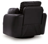 ModMax II Black Swivel Glider Recliner - Ornate Home