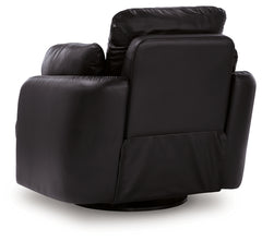 ModMax II Black Swivel Glider Recliner - Ornate Home