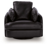 ModMax II Black Swivel Glider Recliner - Ornate Home