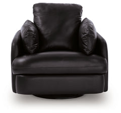 ModMax II Black Swivel Glider Recliner - Ornate Home