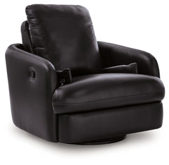 ModMax II Black Swivel Glider Recliner - Ornate Home