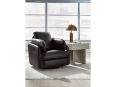 ModMax II Black Swivel Glider Recliner - Ornate Home