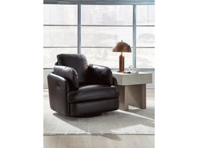 ModMax II Black Swivel Glider Recliner - Ornate Home