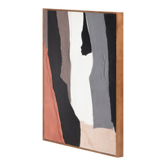 Moda Multicolor 2 Framed Painting - Ornate Home