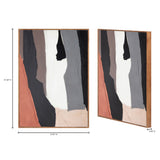 Moda Multicolor 2 Framed Painting - Ornate Home