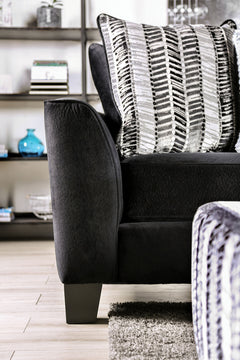 Modbury Black Sectional - Ornate Home