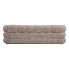 Modella Brown Upholstered Chenille Sofa - Ornate Home